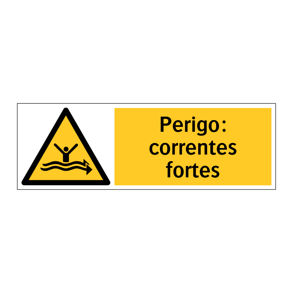 Perigo: correntes fortes